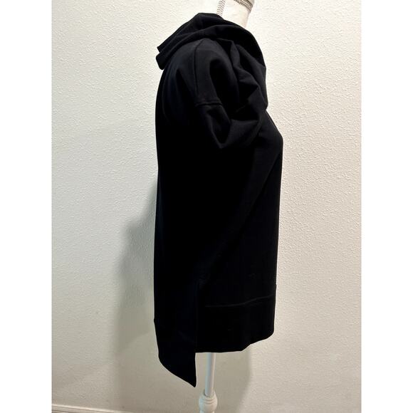 ID Ideology Women's Comfort Crewneck Long Sleeve Tunic Top - Deep Black Small S - Picture 3 of 6